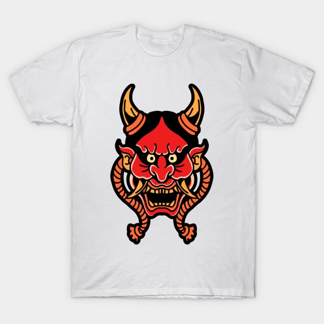 oni mask T-Shirt by donipacoceng